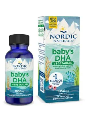 Nordic Naturals Pro Baby's DHA Vegetarian -- omega-3 for infants, vegan DHA.
