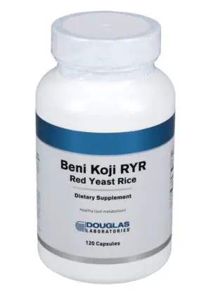 Douglas Laboratories Beni Koji RYR -- red yeast rice supplement, blood lipid support.