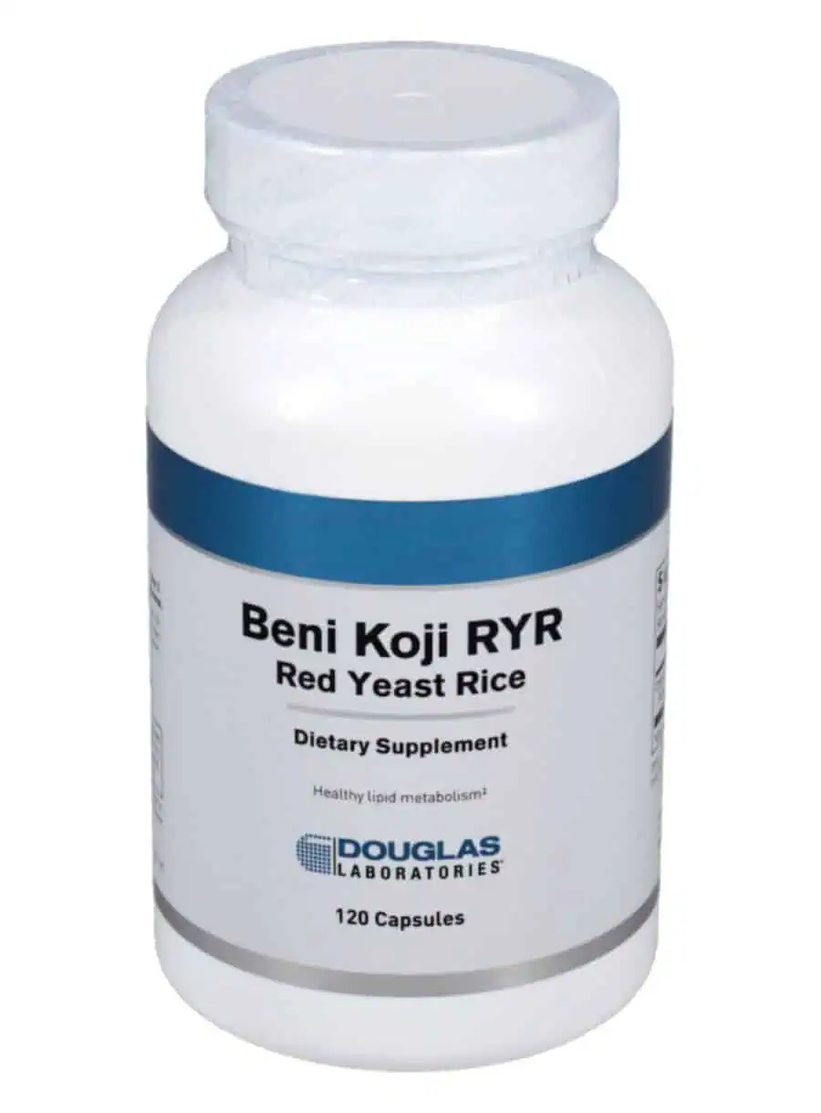Douglas Laboratories Beni Koji RYR -- red yeast rice supplement, blood lipid support.