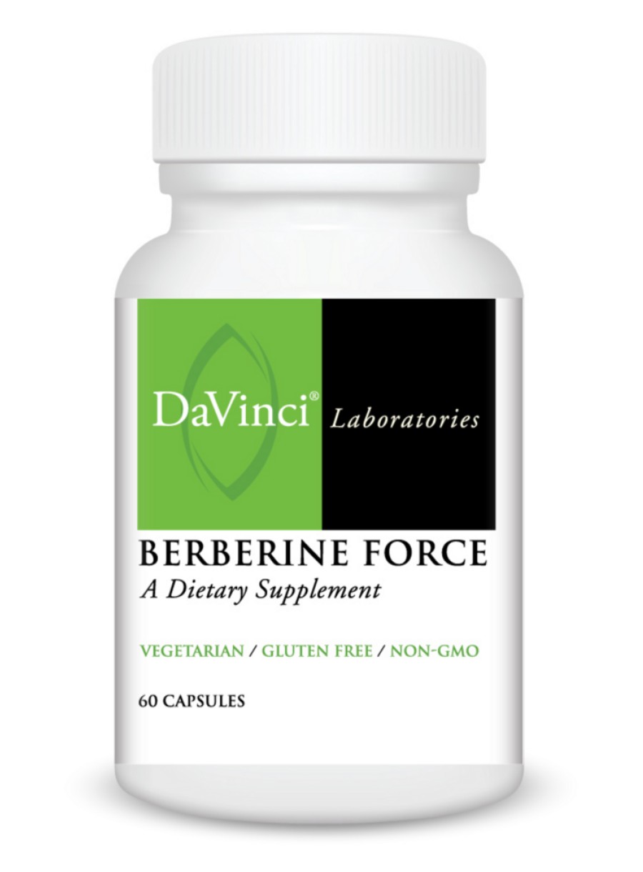 DaVinci Labs Berberine Force -- cardiovascular support, blood sugar balance.