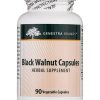 Seroyal/Genestra Black Walnut Capsules -- digestive health, herbal support.