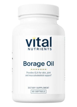 Vital Nutrients Borage Oil 1000mg -- borage oil, GLA supplement