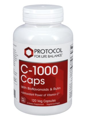 Protocol For Life C-1000 -- Vitamin C, Antioxidant Support.