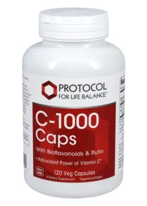 Protocol For Life C-1000 -- Vitamin C, Antioxidant Support.