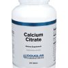 Douglas Laboratories Calcium Citrate (250mg) -- calcium supplement, bone health.