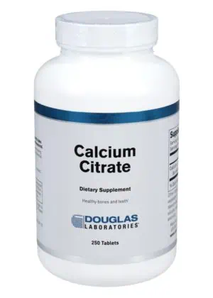 Douglas Laboratories Calcium Citrate (250mg) -- calcium supplement, bone health.