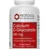 Protocol For Life Calcium D-Glucarate -- detox support, prostate health.