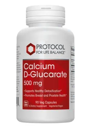 Protocol For Life Calcium D-Glucarate -- detox support, prostate health.