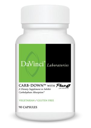 DaVinci Labs Carb-Down -- carbohydrate absorption inhibitor, appetite control.