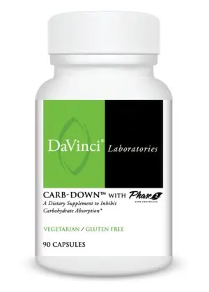 DaVinci Labs Carb-Down -- carbohydrate absorption inhibitor, appetite control.