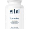Vital Nutrients Carnitine 500mg -- carnitine supplement, vegan formulation.