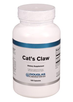 Douglas Laboratories Cats Claw -- immune support, joint health.