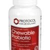 Protocol For Life Chewable Probiotic-4 -- probiotic supplement, immune support.