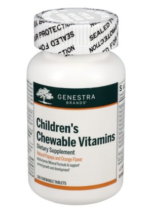 Seroyal/Genestra Children's Chewable -- children's multivitamin, chewable tablets.
