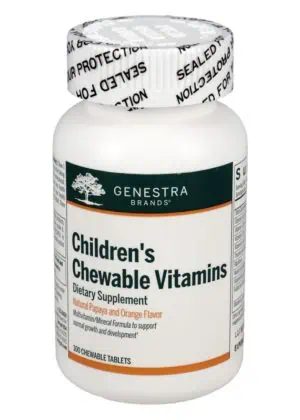 Seroyal/Genestra Children's Chewable -- children's multivitamin, chewable tablets.