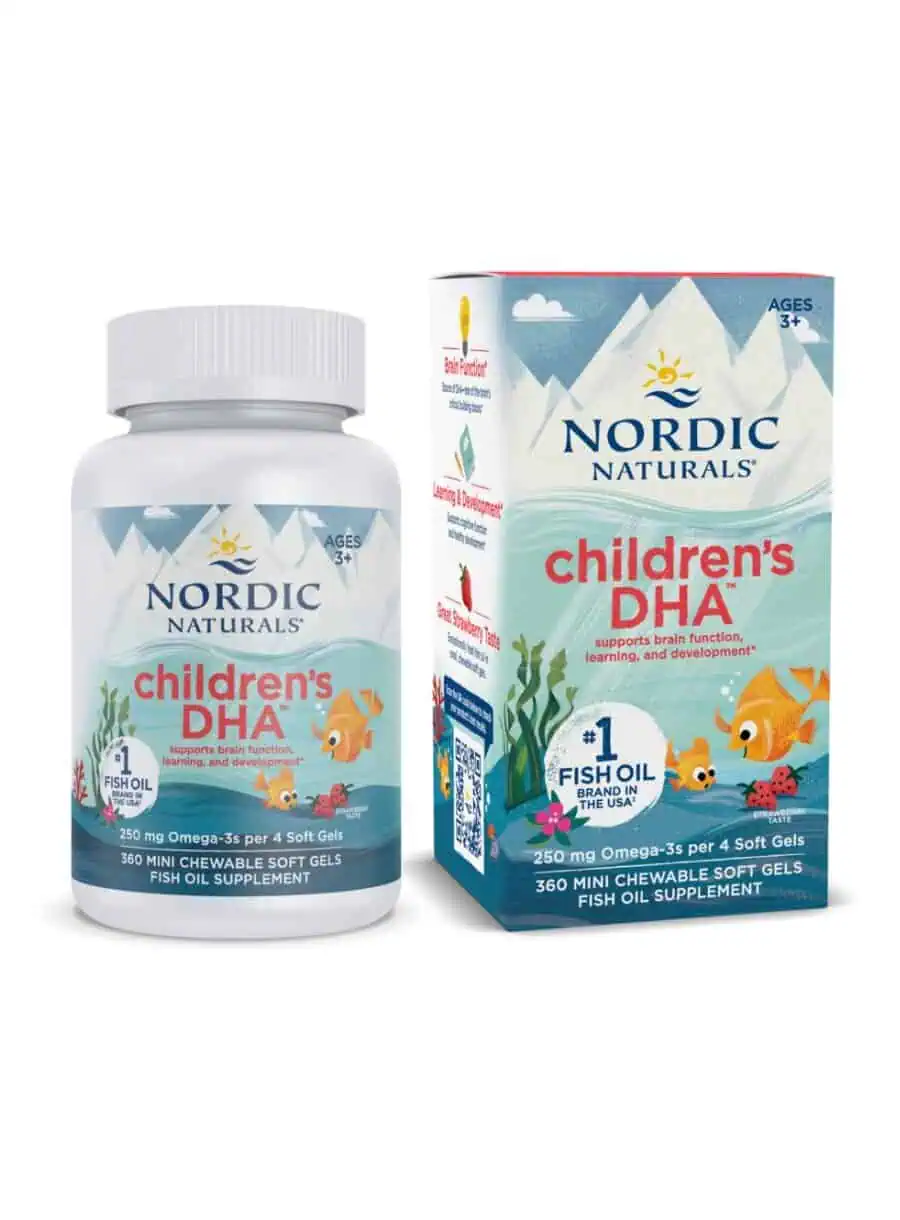 Nordic Naturals Pro Children's DHA -- omega-3 for kids, brain health.