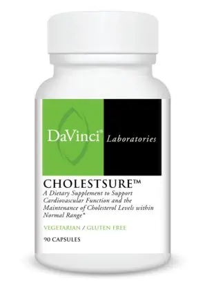 DaVinci Labs CholestSure -- cholesterol support, cardiovascular health.