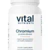 Vital Nutrients Chromium (polynicotinate) -- chromium supplement, vegan formulation.