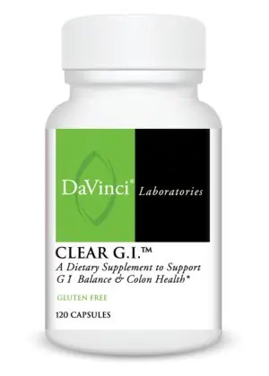 DaVinci Labs Clear G.I. -- G.I. balance, colon health.