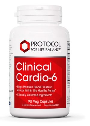 Protocol For Life Clinical Cardio-6 -- cardiovascular health, heart support.