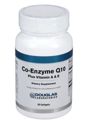Douglas Laboratories Co-Enzyme Q10 100mg -- coenzyme Q10, antioxidant support.