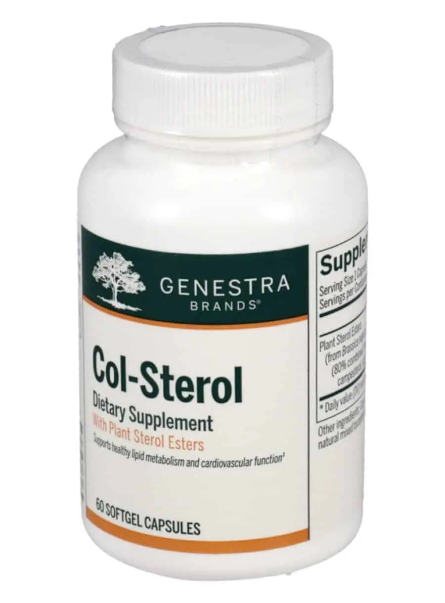 Genestra Col-Sterol -- plant sterol supplement, cholesterol support.