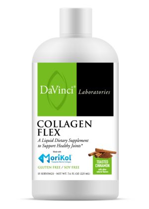 DaVinci Labs Collagen Flex, Toasted Cinnamon -- collagen support, joint health.
