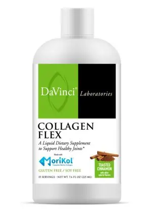 DaVinci Labs Collagen Flex, Toasted Cinnamon -- collagen support, joint health.