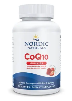 Nordic Naturals Pro CoQ10 Gummies -- coenzyme Q10, heart health.