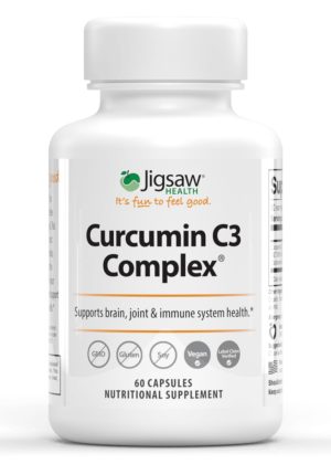 Jigsaw Curcumin C3 Complex -- curcumin supplement, healthy aging.
