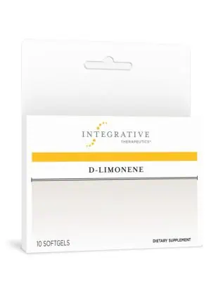 Integrative Therapeutics, Inc. D-Limonene -- heartburn relief, immune support.