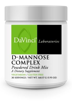 DaVinci Labs D-Mannose Complex -- urinary health, immune support.