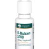 Seroyal/Genestra D-Mulsion 1000 (lemon) -- emulsified vitamin D, citrus flavor.