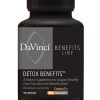 DaVinci Labs Detox Benefits -- detox support, liver health.