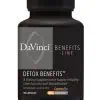 DaVinci Labs Detox Benefits -- detox support, liver health.