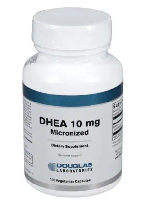 Douglas Laboratories DHEA 10mg (Micronized) -- DHEA supplement, hormonal support.