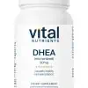 Vital Nutrients DHEA 50mg -- hormone support, energy levels.