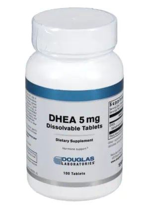 Douglas Laboratories DHEA 5mg Dissolvable Tablets -- DHEA supplement, hormone support.