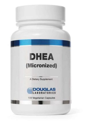 Douglas Laboratories DHEA (Micronized) 50mg -- DHEA supplement, hormone support.