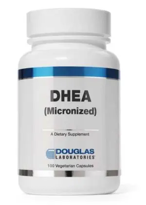 Douglas Laboratories DHEA (Micronized) 50mg -- DHEA supplement, hormone support.