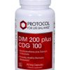 Protocol For Life DIM 200 Plus CDG -- hormone metabolism, detox support.