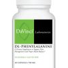 DaVinci Labs DL-Phenylalanine 750mg -- amino acid supplement, mood support.