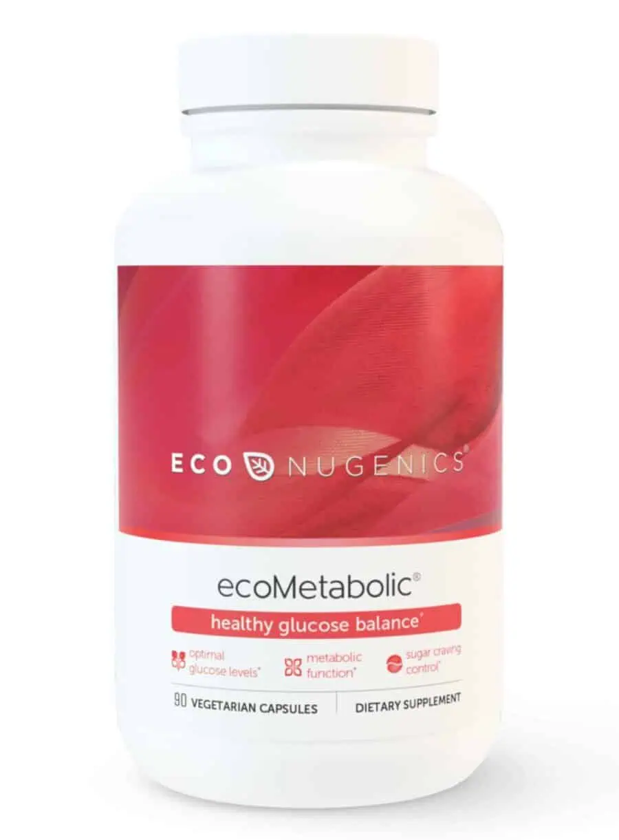 Econugenics ecoMetabolic -- glucose support, metabolic health.