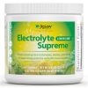 Jigsaw Health Electrolyte Supreme - Lemon Lime -- electrolyte supplement, hydration support.