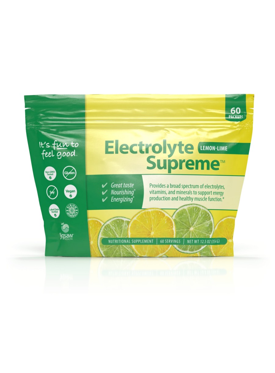 Jigsaw Health Electrolyte Supreme - Lemon Lime Packets