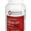 Protocol For Life Flush-Free Niacin 500mg -- niacin supplement, non-flushing niacin.