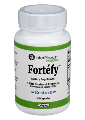 Interplexus Fortefy -- probiotics, digestive health.