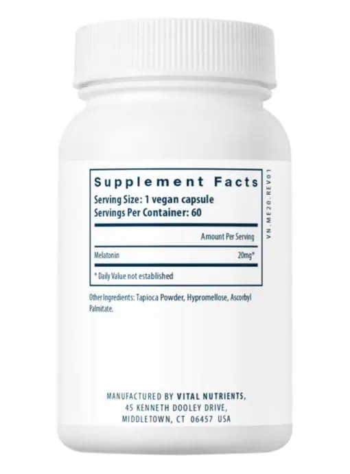 Melatonin 20mg - Image 2