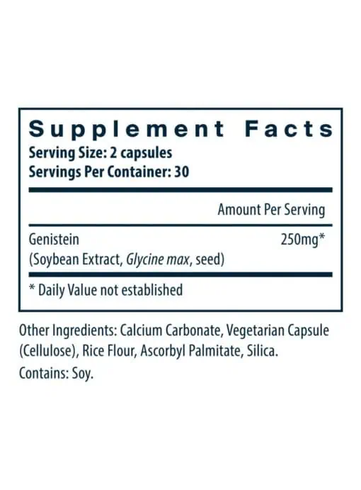 Genistein 125mg - Image 3