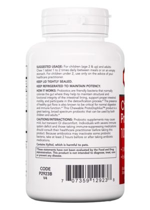 Alternative view of Chewable Protodophilus 10 Billion